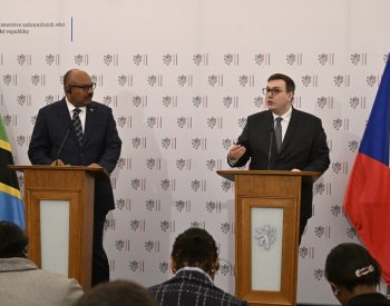 Lipavský: ČR a Tanzanii pojí demokratické hodnoty, spolupracují např. v letectví