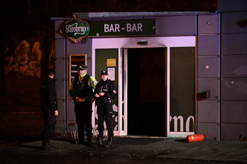 Policie zadržela muže, který podle ni zapálil bar ve Zlíně, škoda je 250.000 Kč