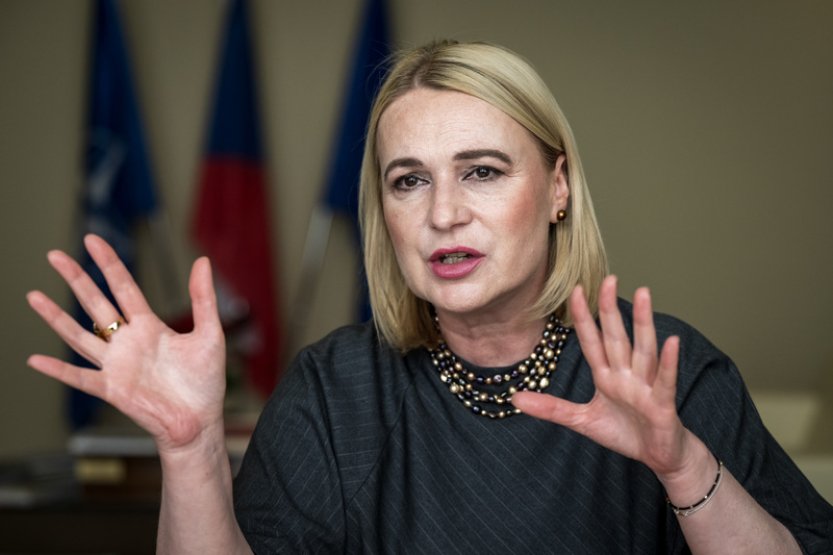 Černochová je připravená být na kandidátce Spolu v Praze jedničkou i dvojkou