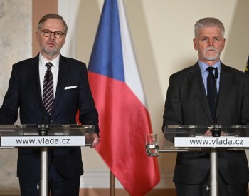 Pavel jednal v úterý s Fialou o Ukrajině, platech, bezpečnosti a armádě
