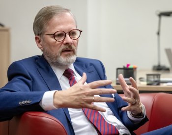 Fiala: Naše podpora Ukrajiny je správná a potřebná, bude pokračovat