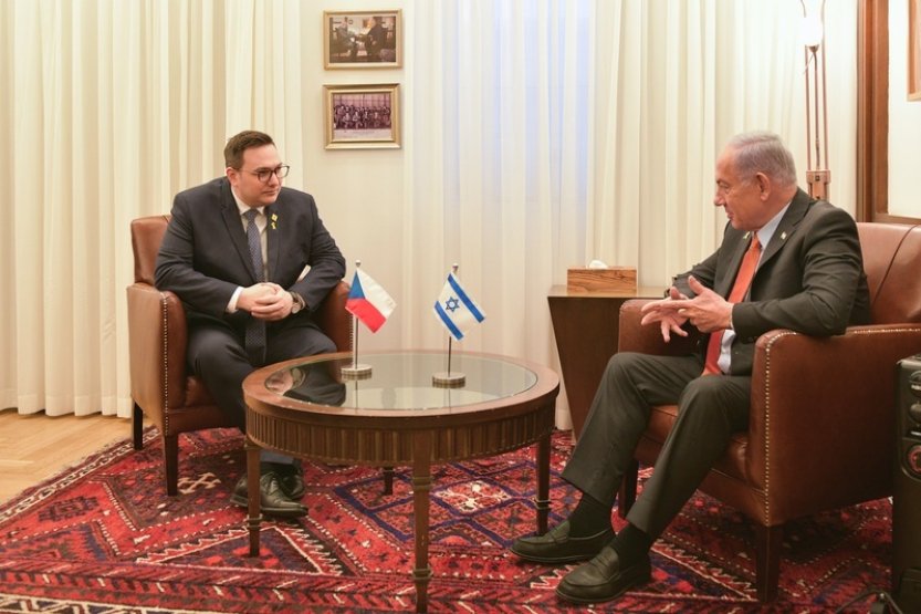 Lipavský při jednání s Netanjahuem podpořil Izrael v boji s terorismem
