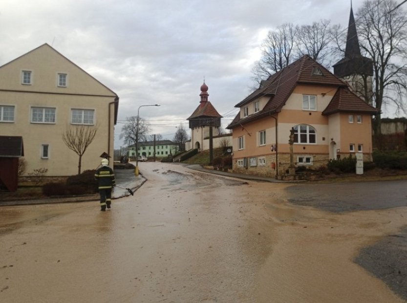 Tři obce na Svitavsku zasáhly záplavy z dešťové přeháňky