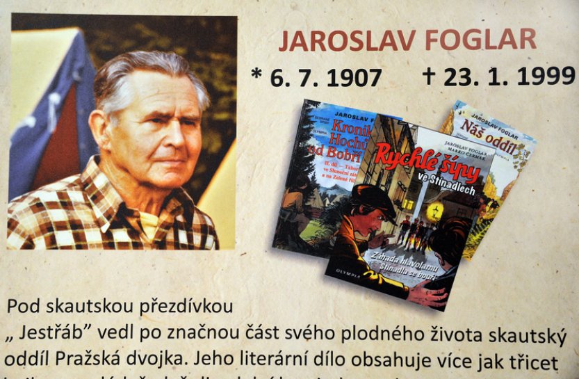 Nová stezka u Ledče n. S. připomíná Foglarovy skautské tábory ve Sluneční zátoce