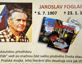 Nová stezka u Ledče n. S. připomíná Foglarovy skautské tábory ve Sluneční zátoce