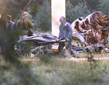 Na místě nehody letadla s Prigožinem nalezena těla deseti lidí i černé skříňky