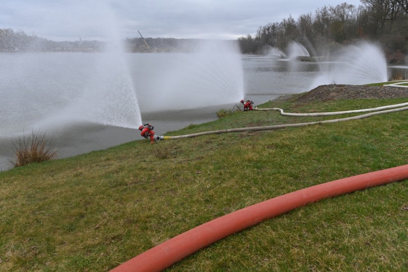 ČIŽP: Situace na jezeře v Hustopečích nad Bečvou se v dubnu stabilizovala