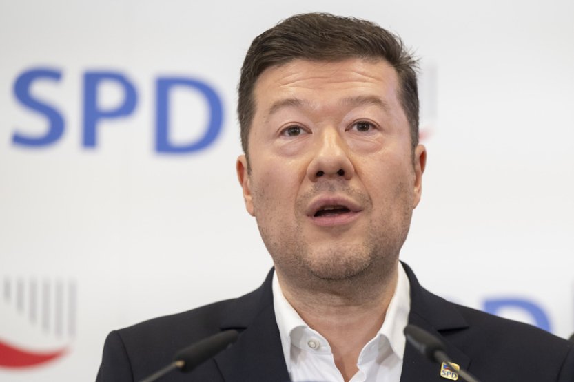 Šéf SPD Okamura bude do Sněmovny kandidovat v čele středočeské kandidátky