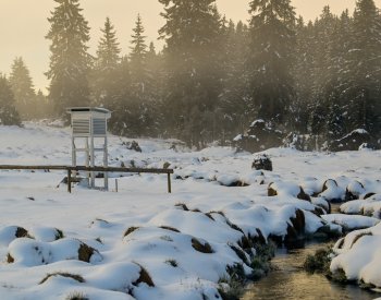 Noc byla velmi chladná, třetina stanic zaznamenala rekordní minimum