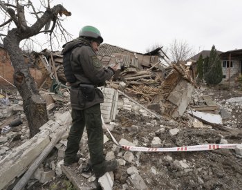 Při ruském útoku v Charkovské oblasti zahynuli dva lidé, tvrdí Kyjev