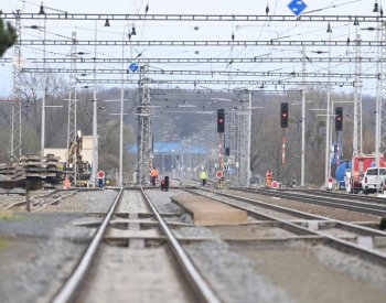 Na trati v Hustopečích n.B. bude v noci z neděle na pondělí obnoven provoz vlaků