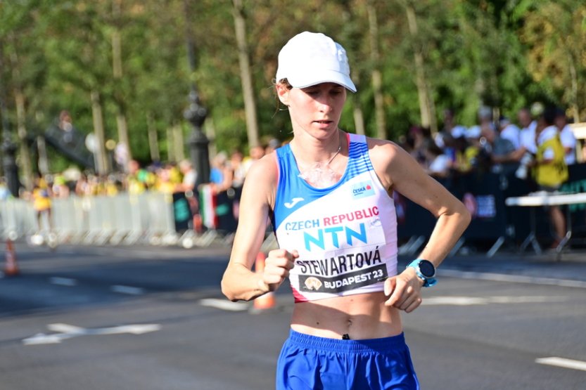 Stewartová měla konečně po maratonu příjemné pocity, snídala jen banány