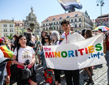 Centrem Brna prošlo přes 1500 lidí v průvodu Brno Pride Parade