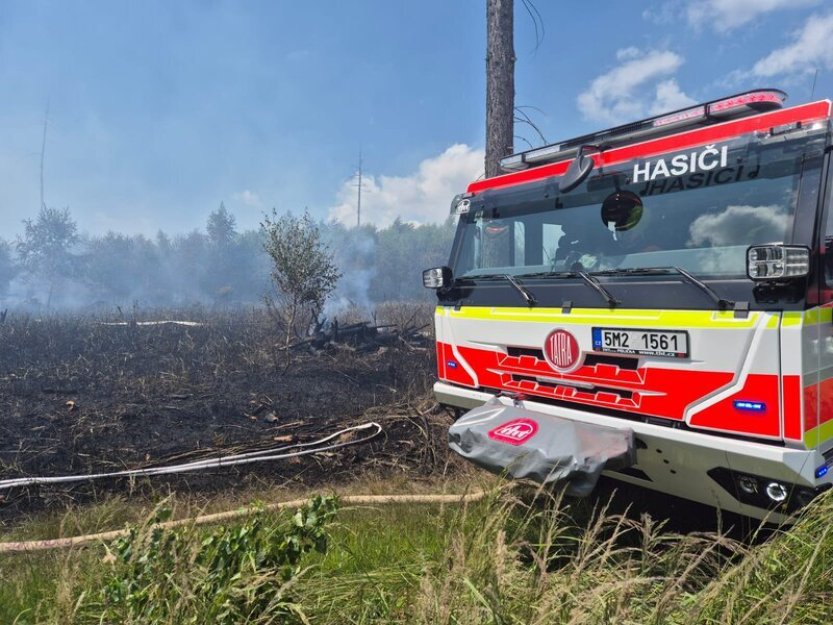 Škoda způsobená požárem lesa na Olomoucku přesáhne milion Kč