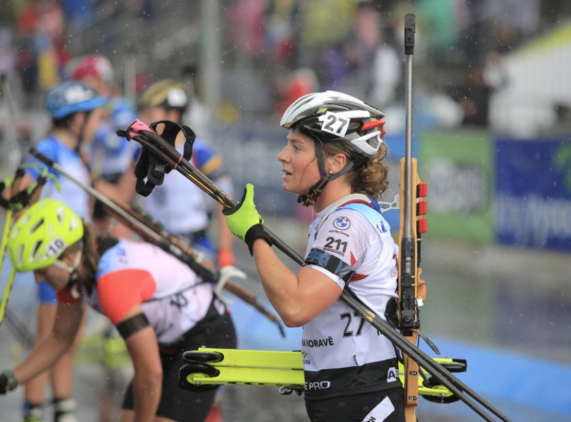 Vinklárková získala na MS v letním biatlonu bronz ve sprintu