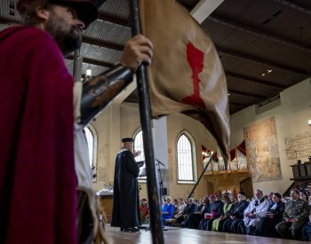 Lidé si v Betlémské kapli připomněli výročí upálení mistra Jana Husa
