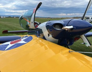 Na letišti v Josefově na Náchodsku se srazila dvě letadla