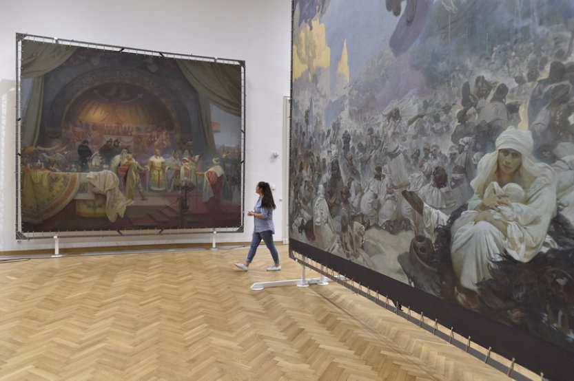 Praha prodlouží zapůjčení Slovanské epopeje do M. Krumlova