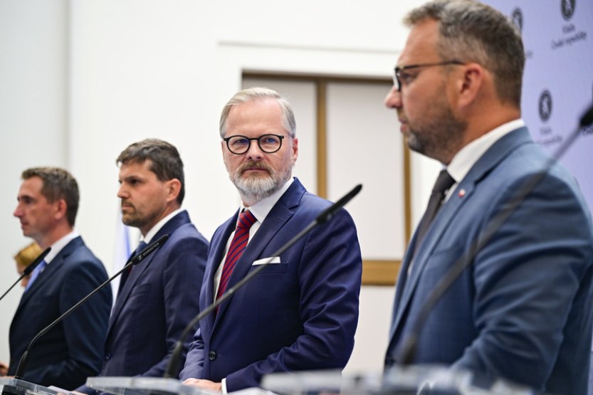 Fiala ocenil, že s koalicí ochotných nově intenzivně diskutují i USA