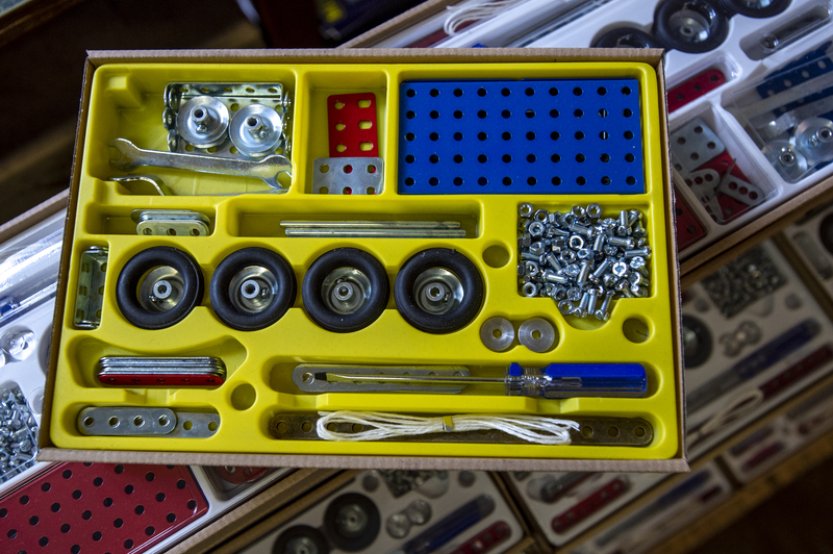 Výročí stavebnice Merkur v Polici nad Metují připomenou akce v muzeu i v parku