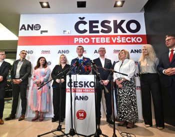 Živě: Volební štáb hnutí ANO