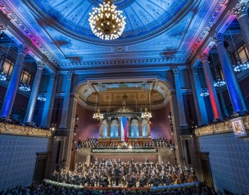 Česká filharmonie zahrála pro svobodu a demokracii Mahlerovo Vzkříšení