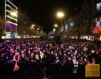 Účastníci Koncertu pro budoucnost podpořili Ukrajinu i občanskou společnost
