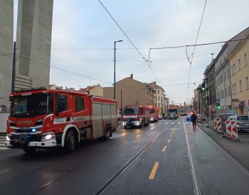 Masivní únik plynu v pražských Nuslích zastavil dopravu