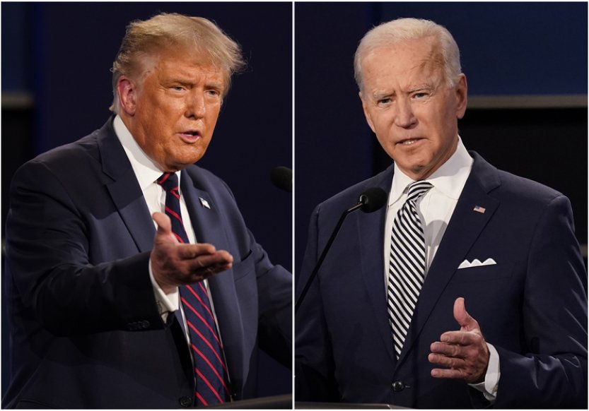 Biden je starý a Trump zkorumpovaný, soudí podle průzkumu Američané