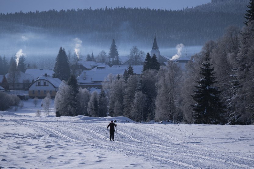 Slunečné a mrazivé počasí od pátku vystřídá zatažené nebe se sněžením
