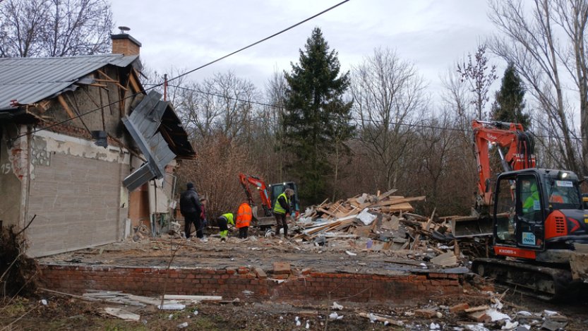 Demolice na Bedřišce byla v rozporu s předpisy, uvedl magistrát