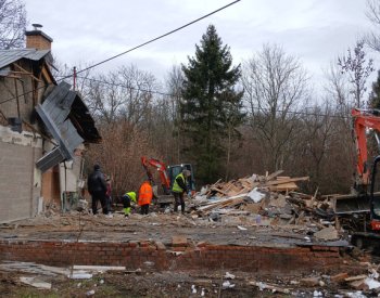 Demolice na Bedřišce byla v rozporu s předpisy, uvedl magistrát