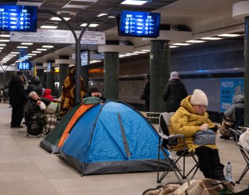 Mrazem sužovaná Ukrajina vyvolala mimořádnou vlnu solidarity