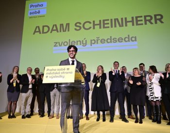 Kandidátem Prahy Sobě na pražského primátora je její předseda Scheinherr