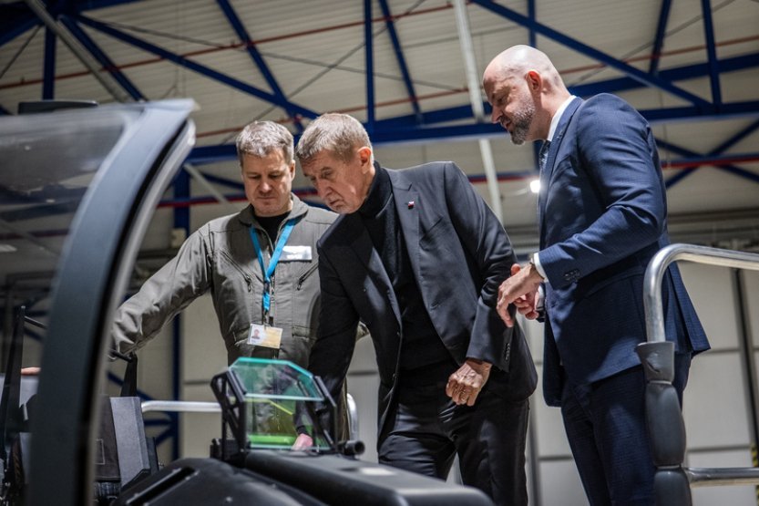 Premiér Babiš jednal s vedením Aera o příležitostech prodeje skyfoxů
