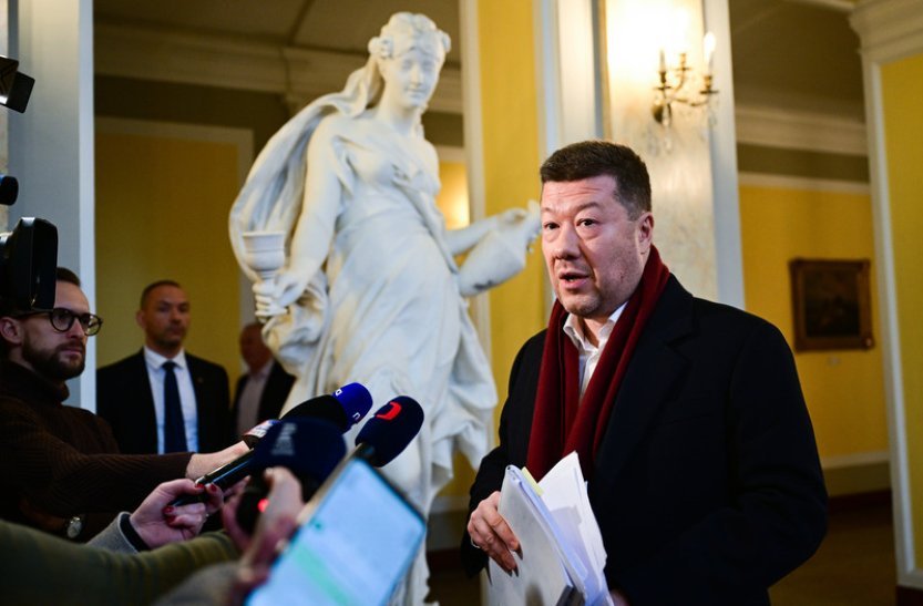 Okamura: Prezident chce v první polovině března navštívit Sněmovnu