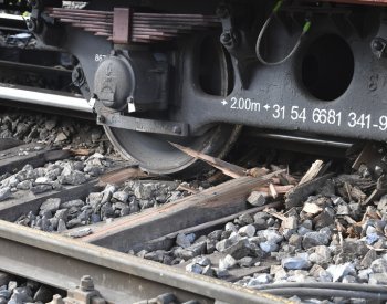 Na Benešovsku vykolejil osobní vlak, nikdo se nezranil