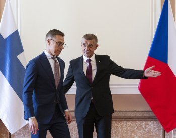 Babiš jednal s finským prezidentem Stubbem o bezpečnosti i zdravotnictví