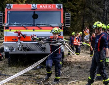 Hasiči v Českém Švýcarsku snížili stupeň poplachu, někteří se vrací na základny