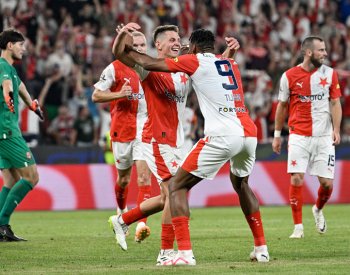 Fotbalisté Slavie chtějí v odvetě proti Luhansku stvrdit postup do skupiny EL