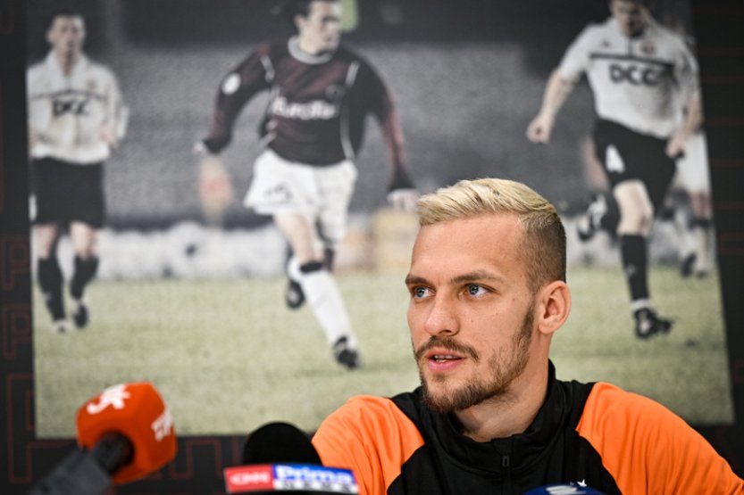 Věříme, že postoupíme, 1:3 není špatný výsledek, řekl sparťan Haraslín