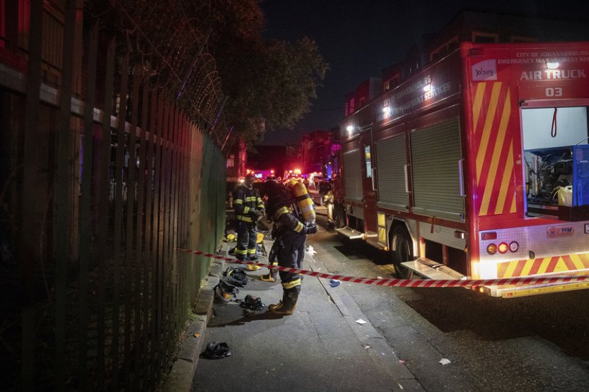 Po požáru v centru Johannesburgu hlásí úřady přes 60 mrtvých, desítky zraněných