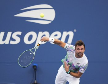 Tenisový veterán Wawrinka pokračuje na US Open v Connorsových stopách