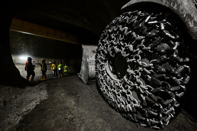 K propojení stanic metra D Pankrác a Olbrachtova zbývá prokopat 60 metrů tunelu