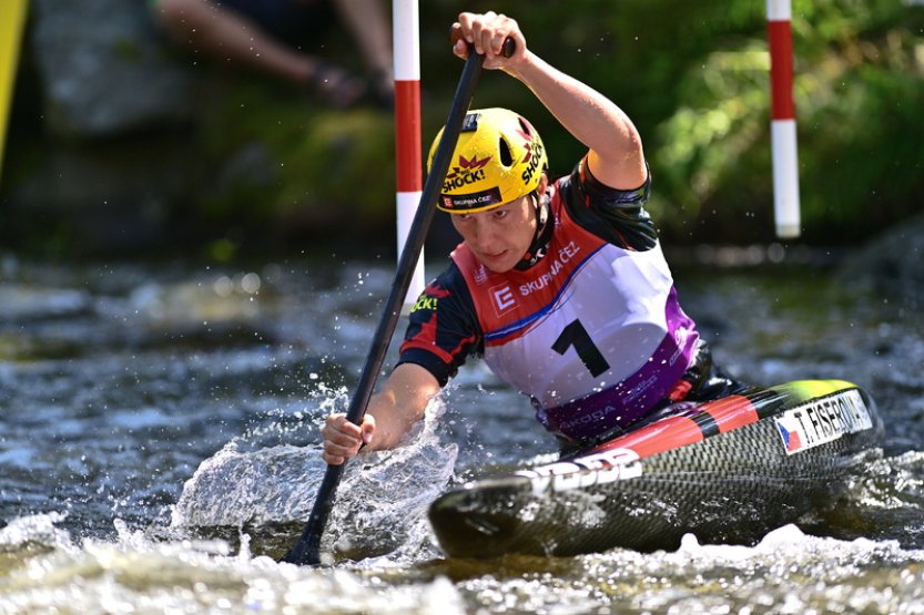 Fišerová obsadila na SP v Seu d'Urgell na kánoi čtvrté místo