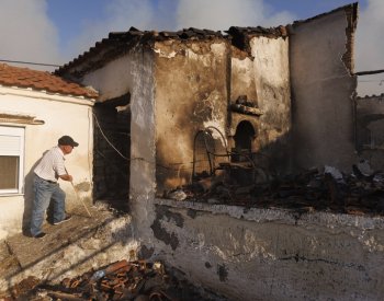 DPA: Požáry v řeckém parku Dadia mají hasiči z velké části pod kontrolou