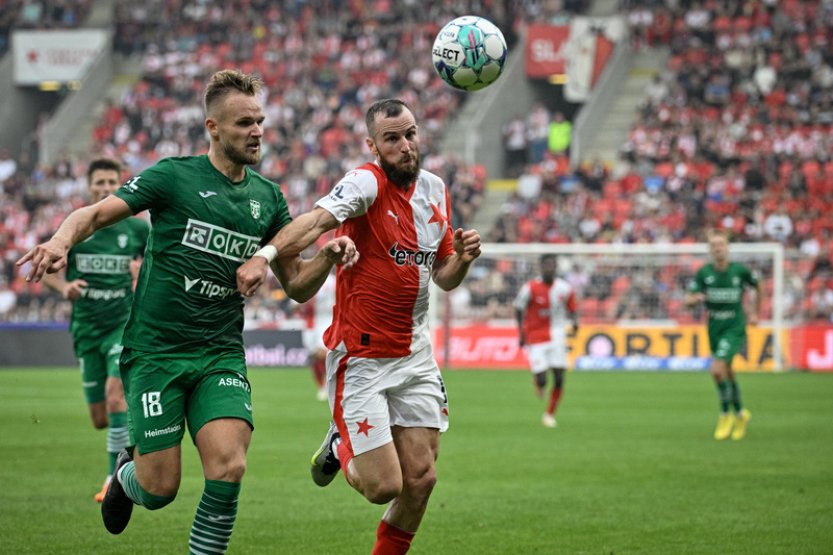 Slavia po obratu rozstřílela Karvinou a v lize je o skóre druhá