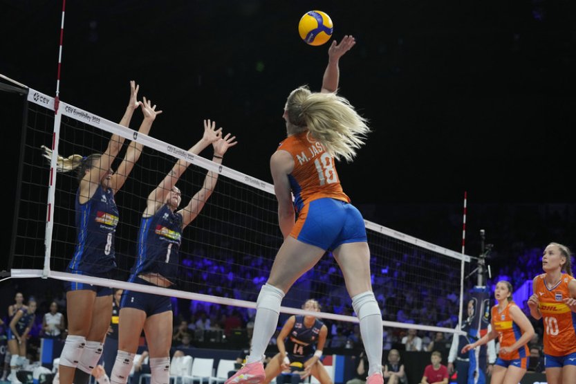 Nizozemské volejbalistky mají podruhé evropský bronz