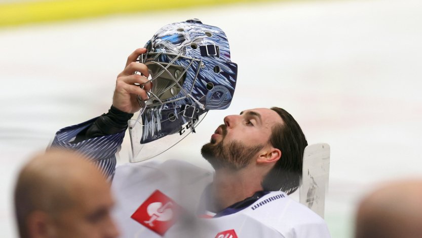 Druhá třetina byla skvělá, pochvaloval si vítkovický brankář Machovský