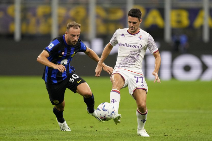 Inter Milán porazil Fiorentinu a v lize je nadále stoprocentní